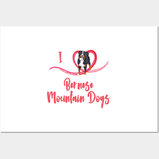 Bernese Mountain Dog Love! Especially for Berner Dog Lovers! Posters and Art